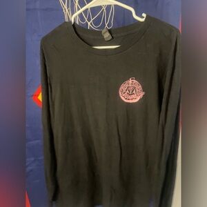 Pink & Black graphic long sleeve